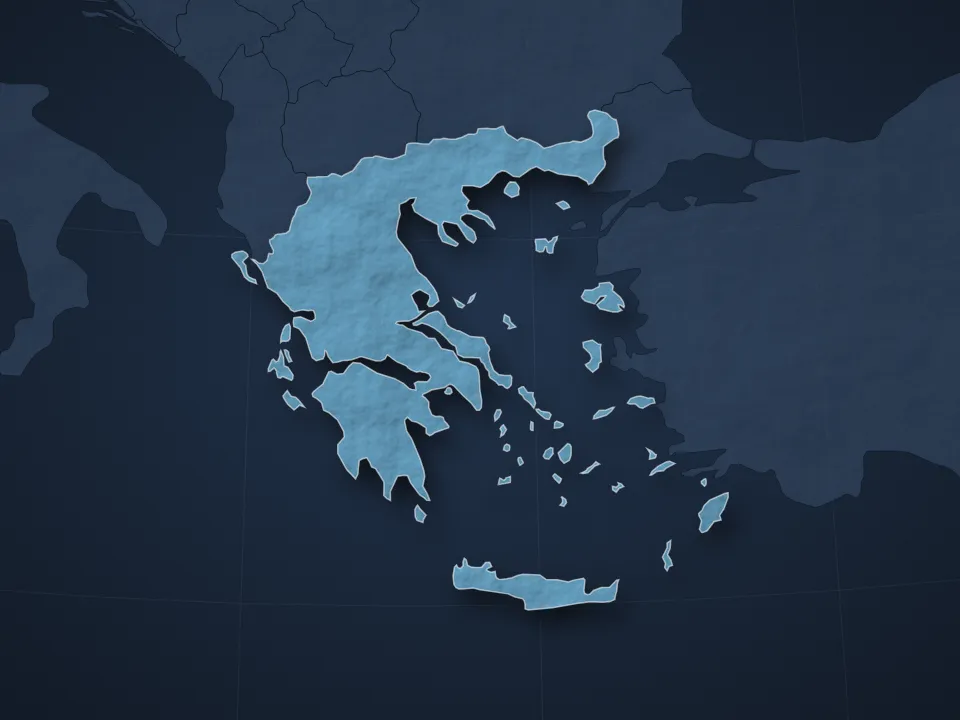 Map of Greece