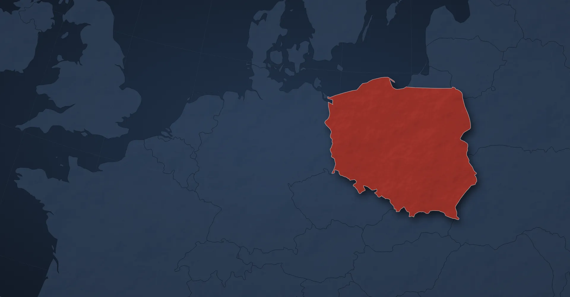Map of Poland